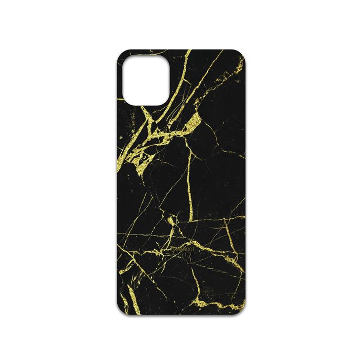 برچسب پوششی ماهوت مدل Graphite-Gold-Marble مناسب برای گوشی موبایل اپل iPhone 11 Pro Max MAHOOT  Graphite-Gold-Marble Cover Sticker for apple iPhone 11 Pro Max